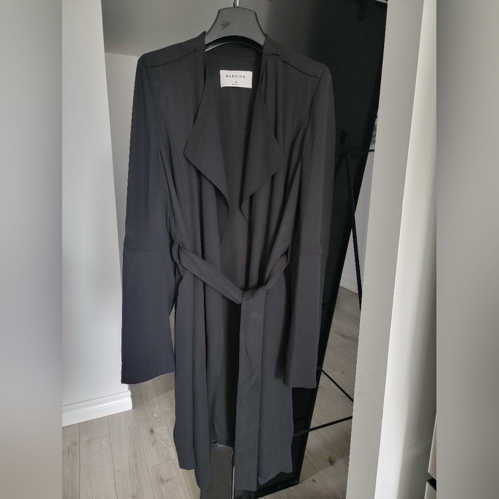 Aritzia Babaton Flowy Trench Coat